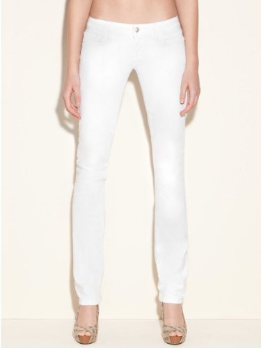 GUESS Starlet Cigarette Jeans - Optic White Ov product image