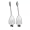 image Philips Sonicare HX7002/30 e-Series Replacement Brush Heads, 2-Pack (Frustration Free Packaging)