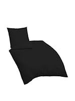 Biberna Juego De Funda Nórdica Gots Bio-Satin (Negro)