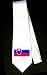 Party Decoration Necktie with map, Slovakian, Europe