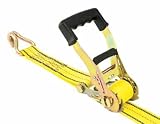PRO VALUE TIE DOWN RATCHET 2 wide x 27 yellow webbing