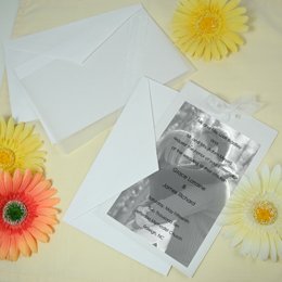 DIY White Invitations & Accessories Kit