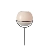 LEONARDO 097897 - Set/2 Balkonlichter Ball opal weiss