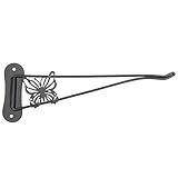 Amertac 413BL Swivel Butterfly Plant Bracket, Black, 10-Inch