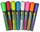 Wet Erase Chisel Tip Chalk Marker - 8 color pack