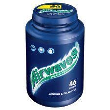 Airwaves Menthol & Eucalyptus 46 Pieces Bottle