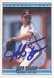 Jeff Shaw, Cleveland Indians Autographed Card