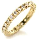 Isady - Brittany - Bague femme - alliance tour complet - Plaqu&eacute; or 585/1000 jaune - Oxyde de zirconium
