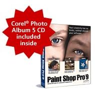 Paint Shop Pro 9 with Photo Album (in the box) Bundle