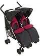 2005 Maclaren Twin Traveller Pattern: Carbon/Crimson