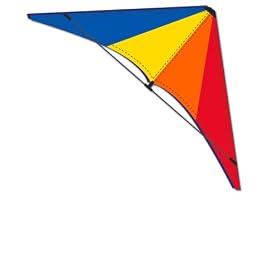 4' (120Cm) Snap Stunt Kite With Handles & Lines