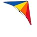 4' (120Cm) Snap Stunt Kite With Handles & Lines
