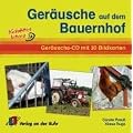 Ger�usche auf dem Bauernhof. CD: Ger�usche-CD mit Bildkarten