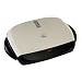 Kitchen & Housewares : George Foreman GRP4 Next Grilleration 4-Burger Grill with Removable Plates, White