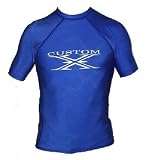 Custom X Short Sleeve Rash Guard - unisex