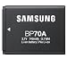 Samsung Battery SL605 TL105 ST100 ST80 SL605 SL600 PL200 AQ100 ST95 ST90 ST65 PL170 PL120 PL20 ES80 - Samsung EA-BP70A/EP