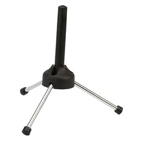 Compact Folding Flute Stand 4 Round Feet
