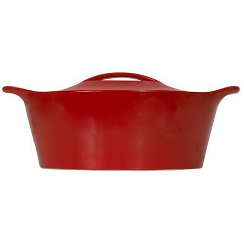 CorningWare Creations 2-1/2-Quart Covered Round Casserole, Ruby