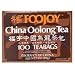 Foojoy China Classic (Min-nan) Oolong (Wu Long) Tea - 100 Tea Bags