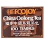 Foojoy China Classic (Min-nan) Oolong (Wu Long) Tea - 100 Tea Bags