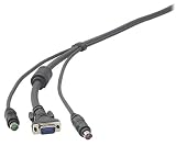 Belkin F3X1105-06 OmniView 6 All-In-One PS/2 KVM Cable Kit Pro Series
