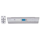 Audiovox Undercab Kitchen CD Player/Clock Radio- KCD3180