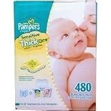 Pampers Sensitive Thickcare Wipes - 480ct Baby Wipes