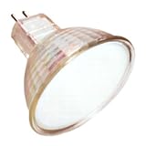 Satco S4123 - 65MR16/FL/FROST/C - 65 Watt Frosted MR16 Flood Light Bulb, 12 Volt, 36 Degree Flood