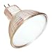 20 Watt MR16 Light Bulb / Frosted (Soft Ray) / GX5.3 Base / 12 Volt / 36 Degree Beam Spread / BAB (ANSI Code)