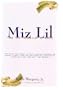 Miz Lil & the Chronicles of Grace