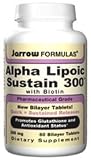 Alpha Lipoic Sustain 300 60 Tabs, 300 mg - Jarrow Formulas