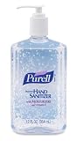 1 - 12oz PURELL Original Bottle (With Pump And Places Holder Dispenser)
