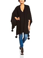 SO CACHEMERE Poncho Cindy (Negro)