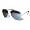 UB Silver Frame & Mirrored Lens Aviator Sunglasses
