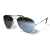 UB Silver Frame & Mirrored Lens Aviator Sunglasses