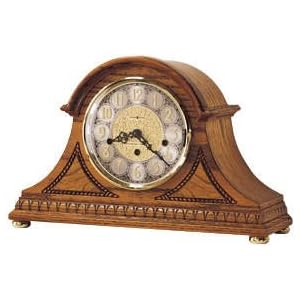 Howard Miller Randolf Presidential Collection Chiming Key Wound Mantel Clock 630-142