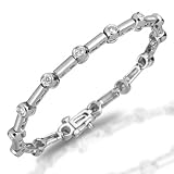 18 Kt Glistening Diamond Bracelet