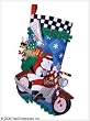 Bucilla Cruising Santa Stocking Felt Appliqu&eacute; Kit-18" Long
