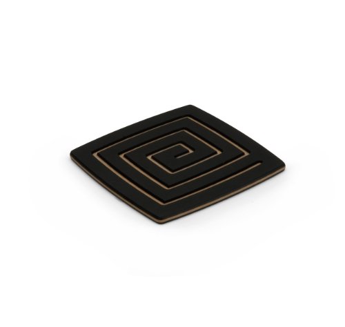Epicurean Square Coasters, Slate with Natural Core