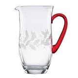 Lenox Crystal Holiday Etched Pitcher