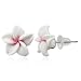The Stainless Steel Jewellery Shop - Fashion Fimo Plumeria Stud Earrings (pair)