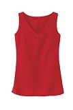 Spiegel Signature Washed Linen Collection: V-Neck Tank