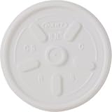 Disposable Vented Lid PS to fit Foam White Cup   7oz Cup    great for parties, bbqs, picnics and events