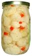 Jake & Amos Hot Pickled Sweet Cauliflower, 16 Ounce - 3 Pack