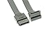 SATAGear 4in SATA III Device Cable Straight to Right Angle