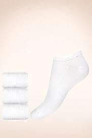 3 Pairs of Freshfeet Trainer Liner Socks with Silver Technology