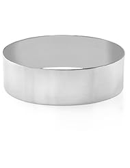 14K White Gold Flat Bangle Bracelet, 22mm (7/8") [Jewelry]