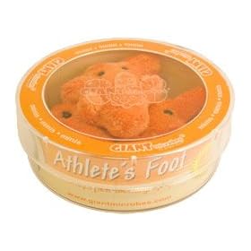 Giant Microbes Athlete's Foot (Trichophyton mentagrophytes) Petri Dish