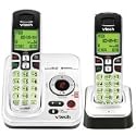 Vtech DECT 6.0 Expandable 2-Handset Cordless Phone System with Digital Answering Device and Caller ID (CS6229-2)