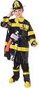 Young American Heroes(TM) Firefighter Fancy Dress Costume (child size) - Large